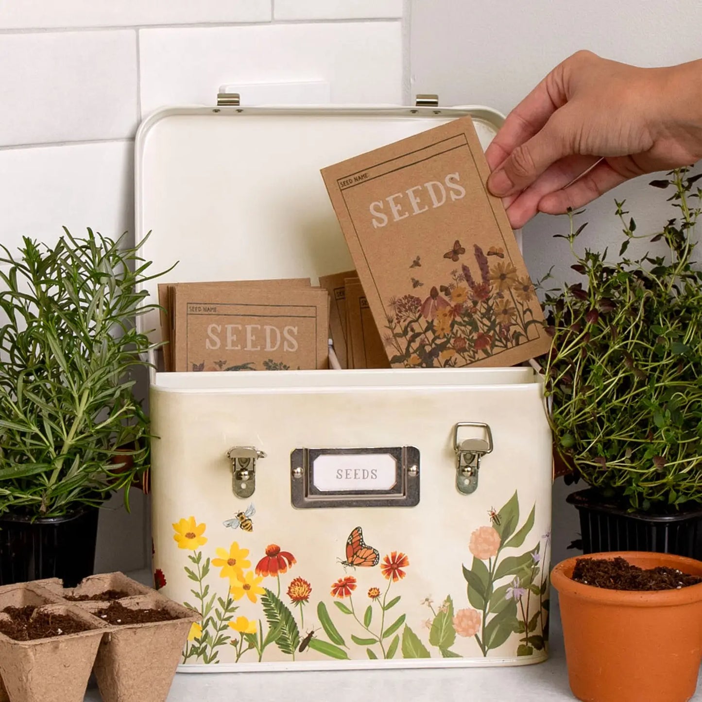 Wildflower Botanicals Seed Storage Box