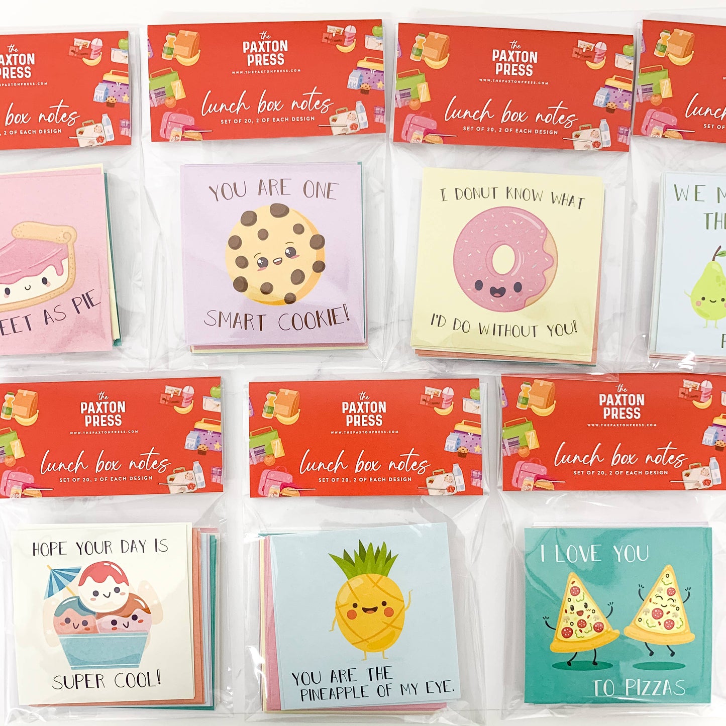 Lunch Box Notes - Cute Foods