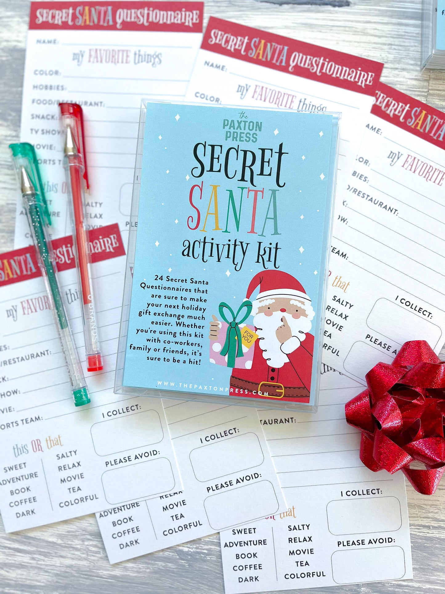 Secret Santa Activity Kit