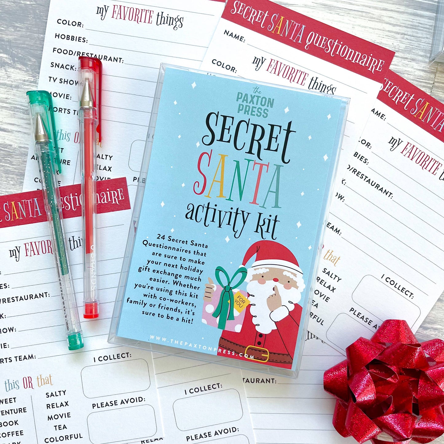 Secret Santa Activity Kit