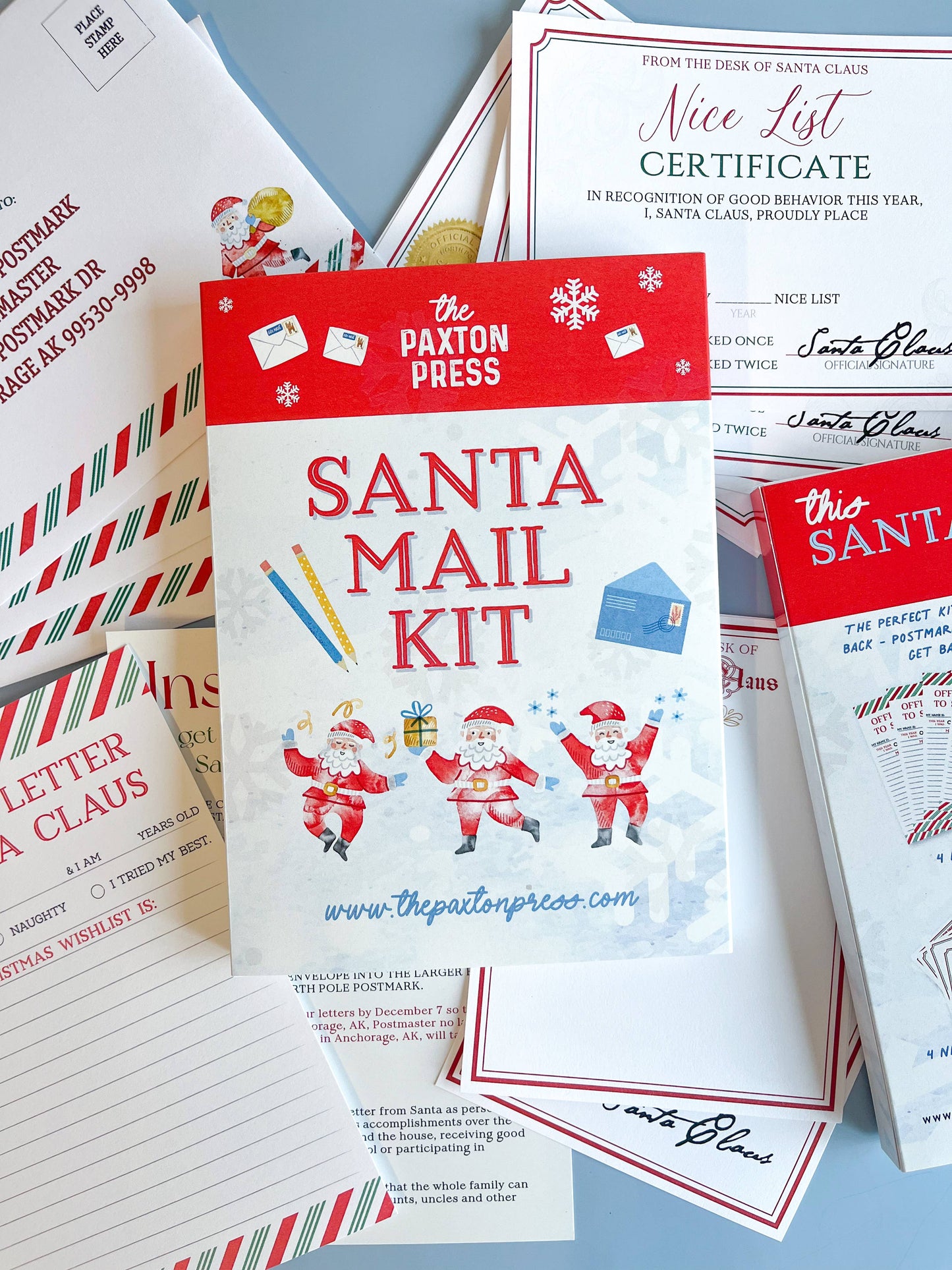 Santa Mail Kit - Christmas Writing Kit