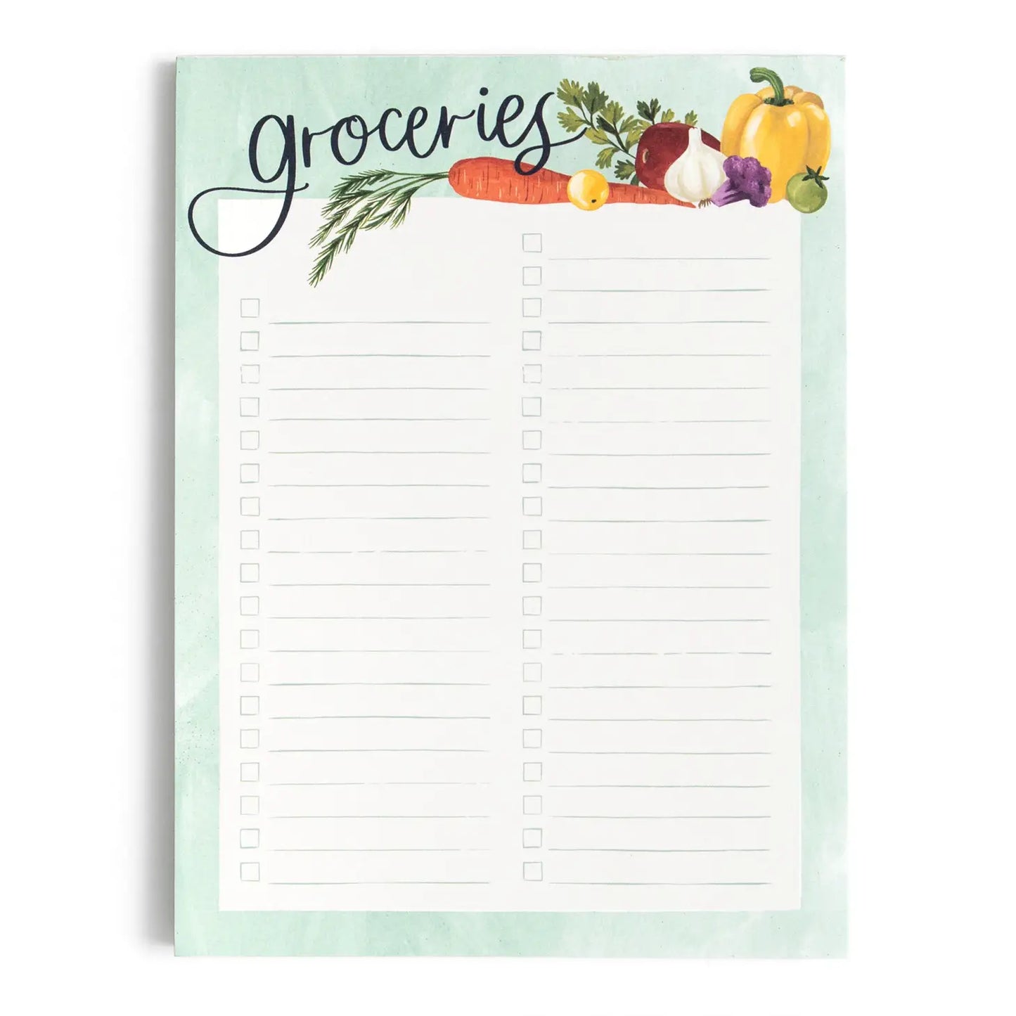 In the Garden Groceries Notepad